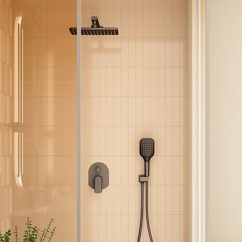 2 way concealed shower set