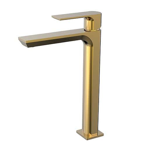 Single handle tall bathroom faucets