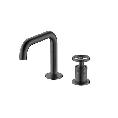 Single knob 2 hole basin tap