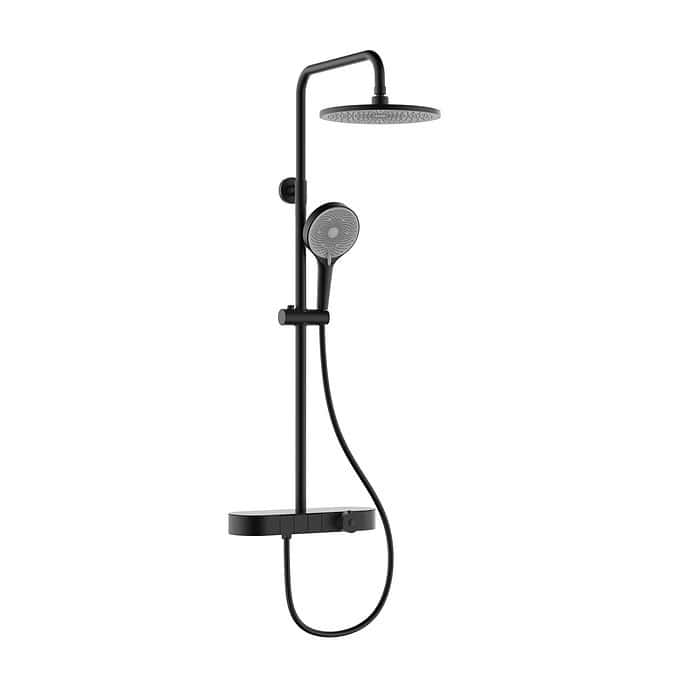 Exposed thermostatic 3 functions shower system with button - SC877 13 - Image 3