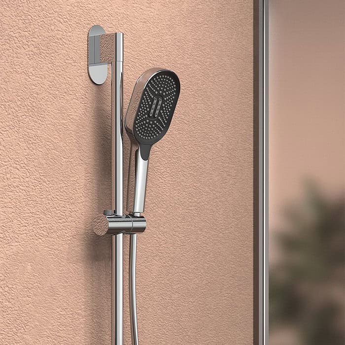 Concealed dual function shower system with knurled handle- SO022 22 - Image 4