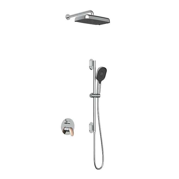 Concealed dual function shower system with knurled handle- SO022 22 - Image 5