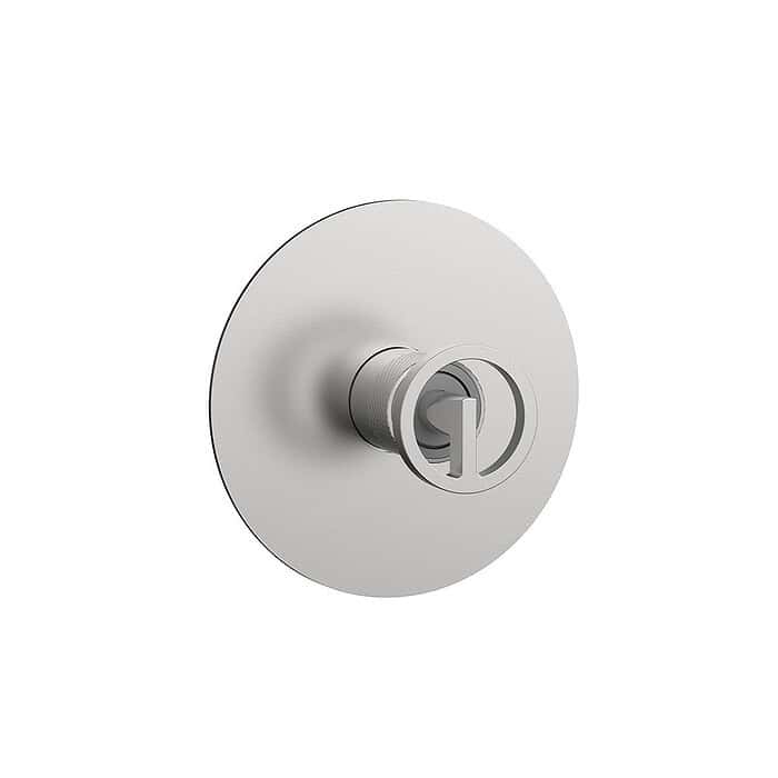 Concealed 1 way shower mixer with knob