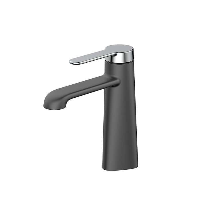 Brass tap with single hole for bathroom - B092 01 - Image 5