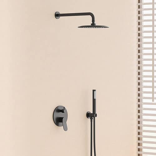 Concealed 2 way shower set with knob and handle - SO1000 22