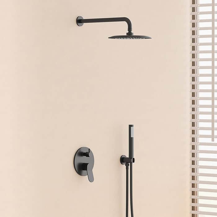 Concealed 2 way shower set with knob and handle - SO1000 22