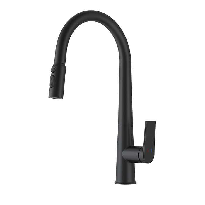 Pull down 2-pattern kitchen faucet with sprayer - K023 01 - Image 7